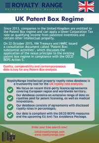 United Kingdom patent box regime