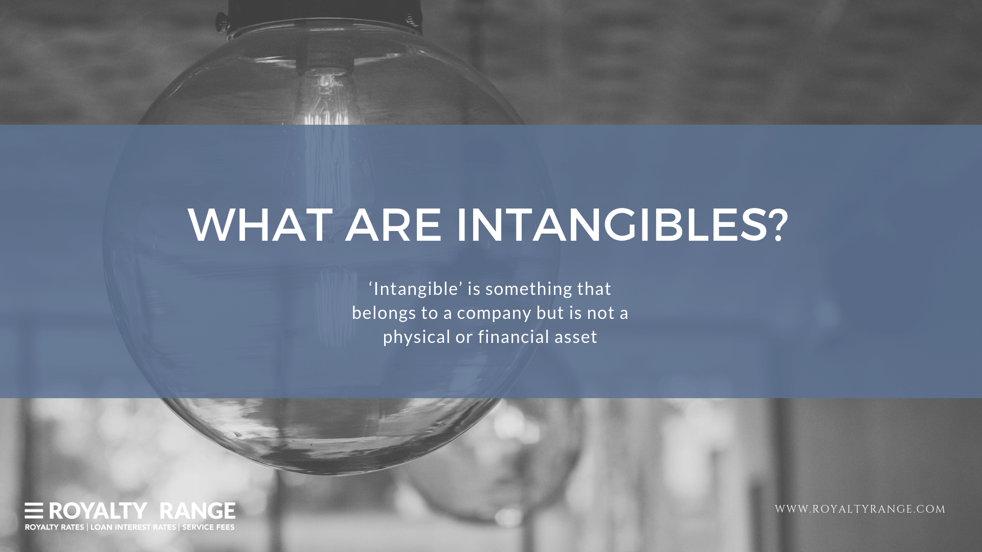 What are intangibles?