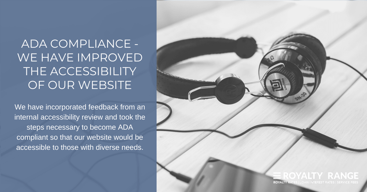ADA Compliance - We Have Improved the Accessibility of Our Website